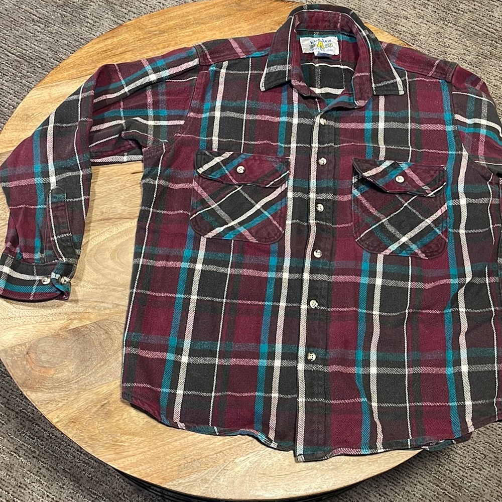 Vintage 100% cotton flannel